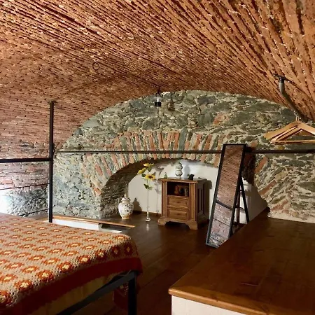 Ca' Du Ventu - Cozy House With Mezzanine & Little Garage Lägenhet *